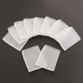 10pcs 90u Rosin Extraction Press Heat Filter Bags Nylon White 63.5 x 76mm