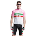 Forider Men Summer Sports Cycling Shorts Bicycle Jersey Quick Dry Cycling Short Sleeve Set Polyester
