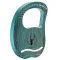 Cega 19 Tone Lyar Portable Mahogany Harp