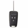 3 BTN Fob Remote Key Case Blade For VAUXHALL OPEL