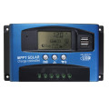 30/40/50/60/100A MPPT Solar Controller LCD Solar Charge Controller Accuracy Dual USB Solar Panel Bat