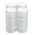 50Pcs Clear Polystyrene Capsules with Coin Holders Case Adjustable for