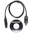 USB Programming Cable Cord CD for Baofeng BF-UV9R Plus A58 9700 S58 N9 Walkie Talkie UV-9R Plus A58