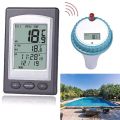 Solar Powered Digital Wireless Swimming Pool Thermometer SPA Floating Temperature Meter with 3 Chann
