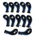 12Pcs/set Golf Clubs Iron Head Covers Driver Professional Number Tag