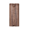Natural Wooden Pipes Stash Box with Bat and Cleaning Tool fits in Pocket Two-in-one Set