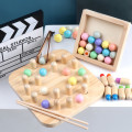 Kid Educational Wooden Memory Match Stick Chess Game Toys