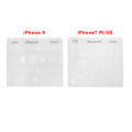 16Pcs/Lot IC  Card Chip BGA Reballing Stencil Kits Set Solder Template for Iphone X 8 7 6s 6 Plus SE