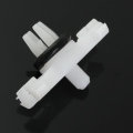 10xCar Roof Rain Gutter Moulding Trims Fastener Clips For BMW E46