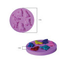 Puppy Dog Silicone Fondant Mold Chocolate Polymer Clay Mould