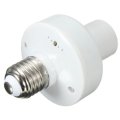 E27 Screw Wireless Remote Control Light Lamp Bulb Holder Cap Socket