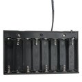 DIY 12V 8 x AA Battery Holder Box Case With Leads Switch