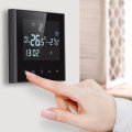 WIFI Floor Heating Thermostat 6 Period Programmable Controlling Temperature Heating Tool Touch Scree