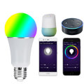 E27 7W SMD5050 600LM RGBW WIFI APP Control LED Smart Light Bulb for Alexa Google Home AC85-265V