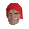 Halloween Horror Funny Latex Full Headdress Old Man Head Horror Mask Masquerade Supplies Party Props