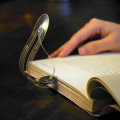 Mini Bookmark with Lamp Led Light for Reading Book Bookmark Reading Lamp Creative Portable Small Nig