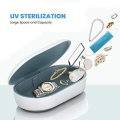 Portable UV Sanitizer Box UV Sanitizer Wireless Charger Phone Cleaner Disinfection Box for Phone Bru