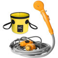 12V DC Portable Car Washer With 20L Bucket Vehicle Camping Shower High Pressure Washer Electric Pump
