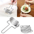 8Pcs Stainless Steel Dumpling Maker Dough Cutter Pie Ravioli Dumpling Mold for Kitchen Jiaozi Mold T
