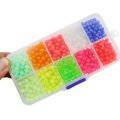 1000Pcs Fishing Luminous Bean Beads Boxed Anti-collision Beans Kit Set Durable