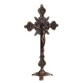 Christ Cross Crucifix Jesus Catholic Statue Religious Saint Jewellery Desk Decorations