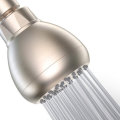 High Pressure Shower Head 3 Inch Brushed Nickel Anti-clog Anti-leak Shower Head Adjustable Metal Swi