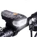 XANES 600LM XPG + 2 LED Bicycle German Standard Smart Sensor Warning Light Bike Front Light Headligh