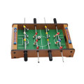 34.5x21.5x8cm Football Table Game Wooden Soccer Game Tabletop Foosball Sports Family Activities