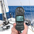 8 in 1 Handheld Digital Anemometer Wind Speed Temperature Humidity Tester Wind Chill Heat Index Dew