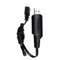 Xinlehong Q901 Q902 Q903 1/16 RC Spare 7.4V Battery Charger USB Charging Cable DJ04 Car Vehicles Mod
