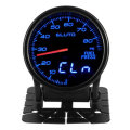 2`` 52mm 0-80PSI 10 Color LED Digital Car Oil Pressure Gauge Meter With Sensor