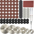 88Pcs Mini Circular Saw Blade Set Resin Wheels Diamond Cutting Discs Rotary Tool Accessories for Woo
