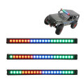 22LED Colorful RC Flashing LED Light Bar Roof Lamp Kit for 1/10 TRX4 SCX10 90046 RC Crawler Truck