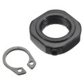 Machifit 2pcs Locknut and Circlip for BK10 BF10 FF10 FK10 Ball Screw Supports