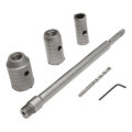 3pcs 30/40/50mm SDS Plus Shank Hole Saw Cutter Concrete Cement Stone Wall Drill Bit with Wrench