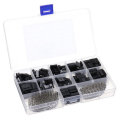 620pcs Dupont Connector 2.54mm Dupont Cable Jumper Wire Pin Header Housing Kit Male Crimp Pins+Femal