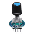 10pcs Rotating Potentiometer Knob Cap Digital Control Receiver Decoder Module Rotary Encoder Module