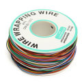 DANIU 250M 8-Wire Colored Insulated P/N B-30-1000 30AWG Wire Wrapping Cable Wrap Reel