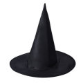Halloween Witch Black Pointy Hat Adult Kids Cosplay Costumes 37 x38cm