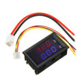 5pcs Mini Digital Voltmeter Ammeter DC 100V 10A Panel Amp Volt Voltage Current Meter Tester 0.56" Bl