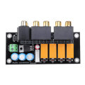 KYYSLB AC12-15V Relay Adjustment Selection Board Audio Signal Selection Audio Source Switching Input