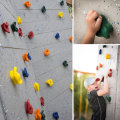 Rock Climbing Holds Hand Feet Wall Climb Textured Stones Plastic Tool Kids Toys Indoor Outdoor