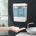 900ML Wall-Mounted Automatic Soap Dispenser IPX3 Waterpfoor Infrared Induction Liquid Dispenser for