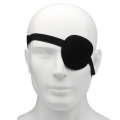 Concave Eye Patch Groove Washable Eyeshades With Adjustable Strap For Kids/Adult