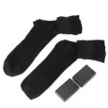 Winter Battery Rechargeable Electric Heated Socks With Elastic Health Feet Warmer Thermal Socks For