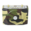 25W Rechargeable Camouflage Hunting Speaker Sound Decoy 100Hz-10KHz FM Radio MP3 Player with Remote
