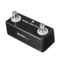 Mosky Dual Switch Guitar Effect Pedal Mini Dual Switch Effect Pedal Full Metal Shell Guitar Parts &