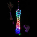 DIY Little Colorful LED Light Cube Canton Tower Suite IR Remote Control Electronic Kit