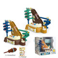 Simulation DIY Hand-make Screw Nut Assembly Roller Coasters Puzzle Early Educational Toy Set for Kid