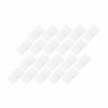 20PCS RJXHOBBY 20x37mm Small Pinned Nylon Hinge Replacement Parts For RC Airplane